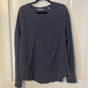 Men’s Vince Thermal Long Sleeve Henley